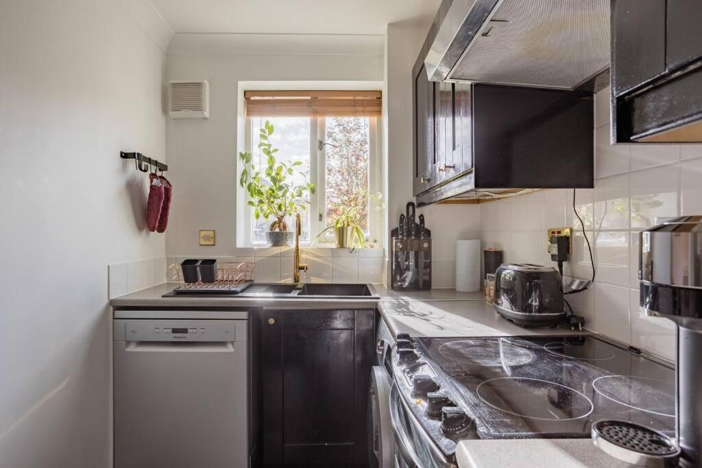 לונדון Bright &Spacious One Bedroom Flat Off Canary Wharf מראה חיצוני תמונה